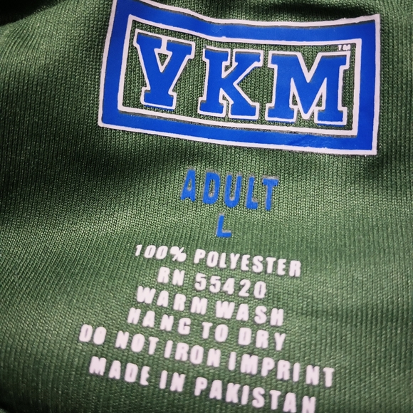 2 New YKM Performance Wicking Technology Long Sleeve Tee Shirts Size Large - Picture 9 of 9